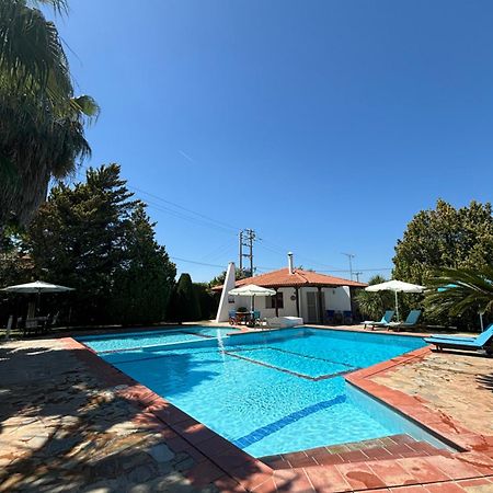 Country House With Pool And Big Garden Oropos Buitenkant foto